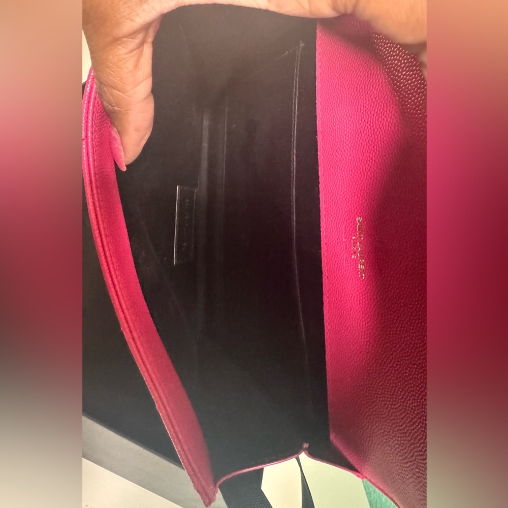 YSL Pink Clutch Bag - Picture 3 of 9